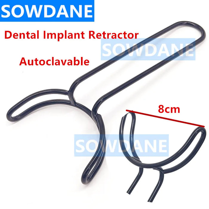 1 pezzo impianto dentale divaricatore labbra e guance strumento ortodontico chirurgico apri bocca autoclavabile in acciaio inossidabile