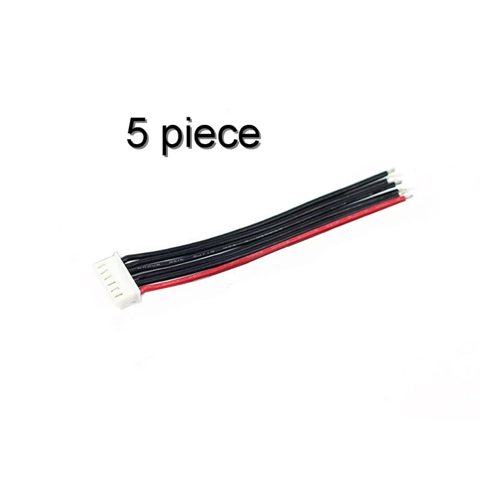 Buona Qualità 2s 3s 4s 5s 6s LiPo Batteria Bilanciamento Caricatore Spina Linea/Filo/Connettore 22AWG 100mm JST-XH Cavo Bilanciatore 5 Pezzi/lottp