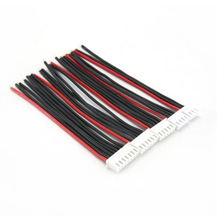 Buona Qualità 2s 3s 4s 5s 6s LiPo Batteria Bilanciamento Caricatore Spina Linea/Filo/Connettore 22AWG 100mm JST-XH Cavo Bilanciatore 5 Pezzi/lottp