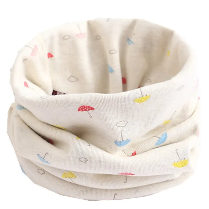 2024 Nuova Primavera Autunno Bambini Sciarpa Moda Bambini Bambino Sciarpa di cotone Ragazzi Ragazze O Ring Sciarpa Bambini Collare Bambino Sciarpa al collo