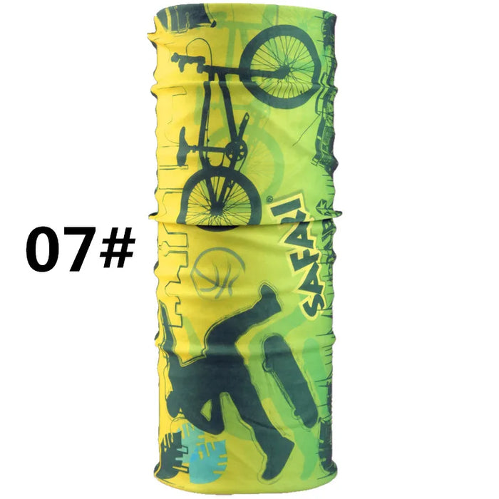 New Fashion Fascia per capelli Sciarpa Anello magico Collo Drago Bandana Varietà Turbante Cappuccio Multi funzione Tubolare senza cuciture per moto