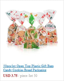 50 pz/lotto Chiaro del Cane Del Gatto Orso Caramella Sacchetto Del Regalo Del Biscotto Self-adesivo SACCHETTO di Plastica DEL OPP Per La Cerimonia Nuziale Di Compleanno Del Partito Dei Monili favori 8z