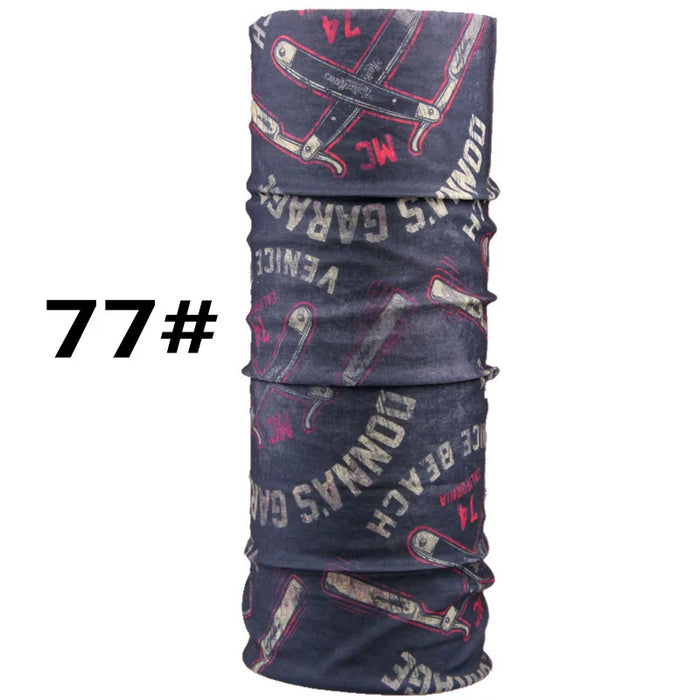 New Fashion Fascia per capelli Sciarpa Anello magico Collo Drago Bandana Varietà Turbante Cappuccio Multi funzione Tubolare senza cuciture per moto