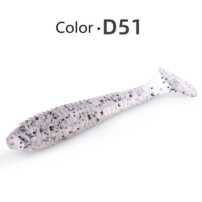 Hy Swing Impact FAT Fishing Lures 75mm 85mm 180mm Paddle Tail esche Wobbler Fishing soft Lure per bass Silicone Bait