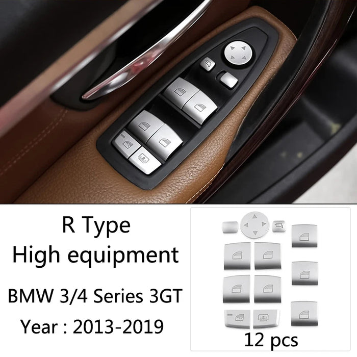 Per BMW Serie 3 4 3GT F30 F31 F32 F34 F36 316li 320li Accessori Auto Pannello di Controllo Del Cambio Striscia decorativa di copertura trim