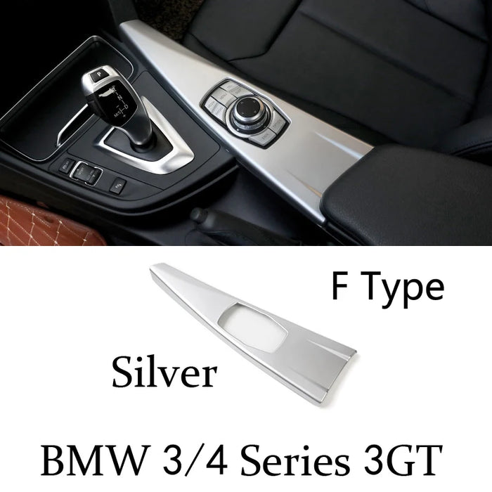 Per BMW Serie 3 4 3GT F30 F31 F32 F34 F36 316li 320li Accessori Auto Pannello di Controllo Del Cambio Striscia decorativa di copertura trim