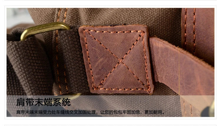 SONO LEGEND Will Smith Tela + Borsa a tracolla da uomo in vera pelle Borsa a tracolla in tela da uomo Borsa a tracolla Borsa casual a tracolla