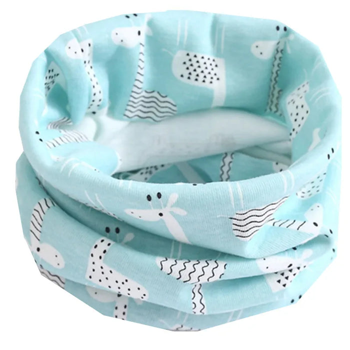 2024 Nuova Primavera Autunno Bambini Sciarpa Moda Bambini Bambino Sciarpa di cotone Ragazzi Ragazze O Ring Sciarpa Bambini Collare Bambino Sciarpa al collo