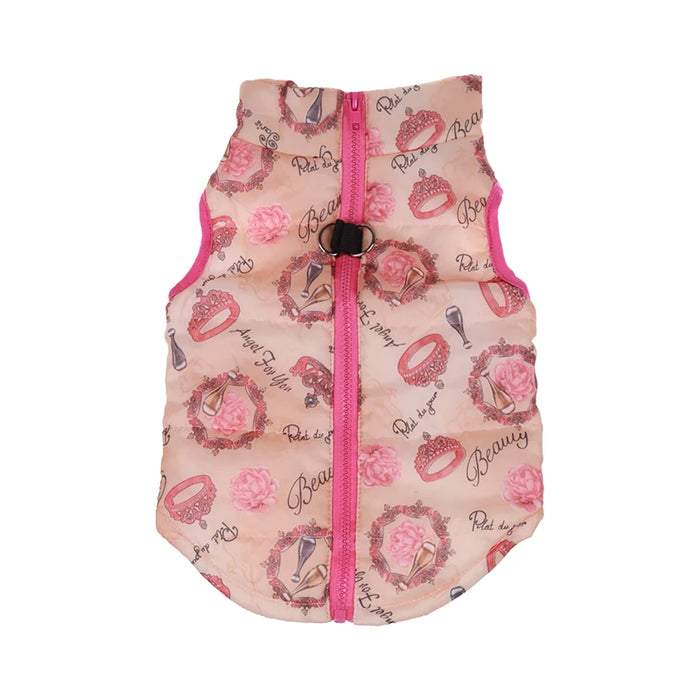 Vestiti caldi invernali per cani per cani di piccola taglia Abbigliamento per animali domestici Vestito per cuccioli Giacca per cani antivento Chihuahua Cappotto per bulldog francese Gilet Yorkies