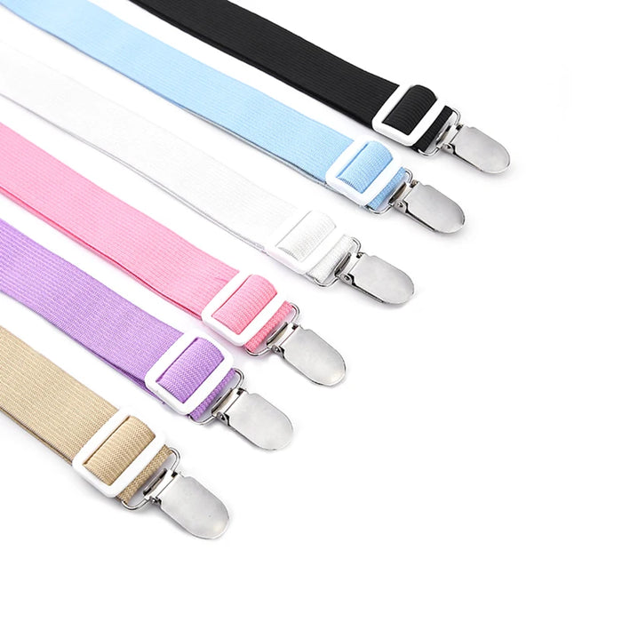 4 pezzi coprimaterasso elastico regolabile supporto angolare Clip elementi di fissaggio lenzuolo cinghie pinze reggicalze gancio chiusure ad anello 35