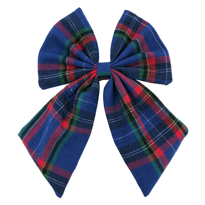 Fiocchi per capelli in cotone e lino Boutique Fermagli per capelli Neonate Donne Grandi mollette per fiocco da marinaio Fermagli per capelli Accessori per capelli Copricapo