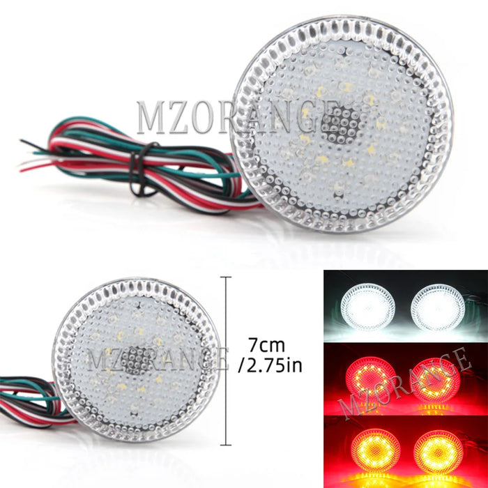 2 pezzi LED lampada di avvertimento arresto freno per Nissan/Qashqai/Trail per Toyota/Corolla coda paraurti posteriore riflettore fendinebbia super luminoso