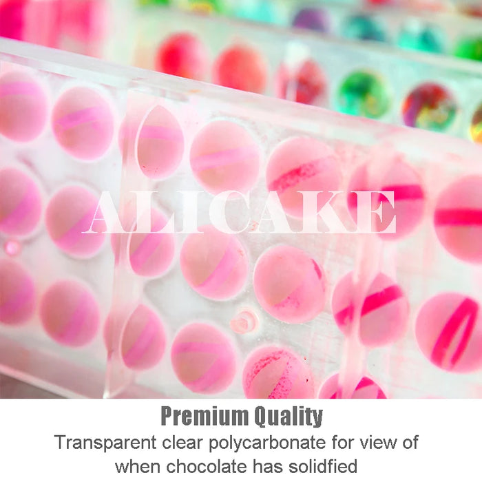 Stampo per cioccolato in policarbonato Stampi professionali per caramelle Bonbon Bar Stampo acrilico Dolciumi Cottura Pasticceria Utensili da forno