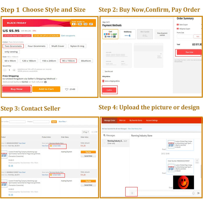 Banner con bandiera stampata personalizzata 3x5ft 2x3ft 4x6ft 5x8ft Logo pubblicitario aziendale per interni ed esterni per la decorazione del club sportivo Dormitorio