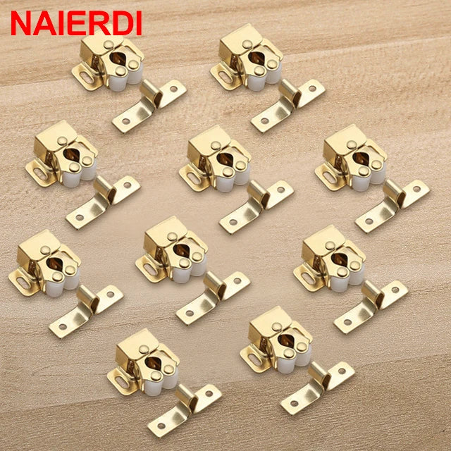 NAIERDI 2-10PCS Arresto di Portello Più Vicino Tappi Damper Buffer Magnete Fermo Per Armadio Per Il Guardaroba Ferramenteria E Attrezzi Accessori Per Mobili