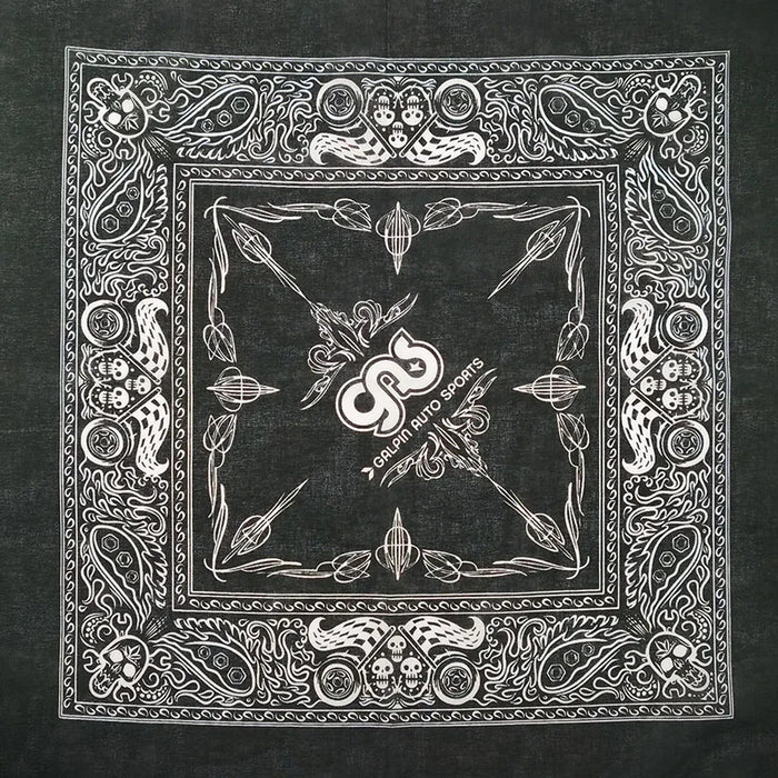 Nuovo Design Moda Hip Hop 100% Cotone Teschio Bandana Sciarpa Quadrata Nero Paisley Fascia per Bicicletta per Donne/Uomini/Ragazzi/Ragazze