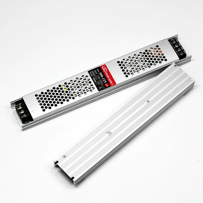 Alimentatore LED ultra sottile Trasformatori di illuminazione DC 12V 24V 60W 100W 150W 200W 300W 400W Driver AC190-240V per strisce LED