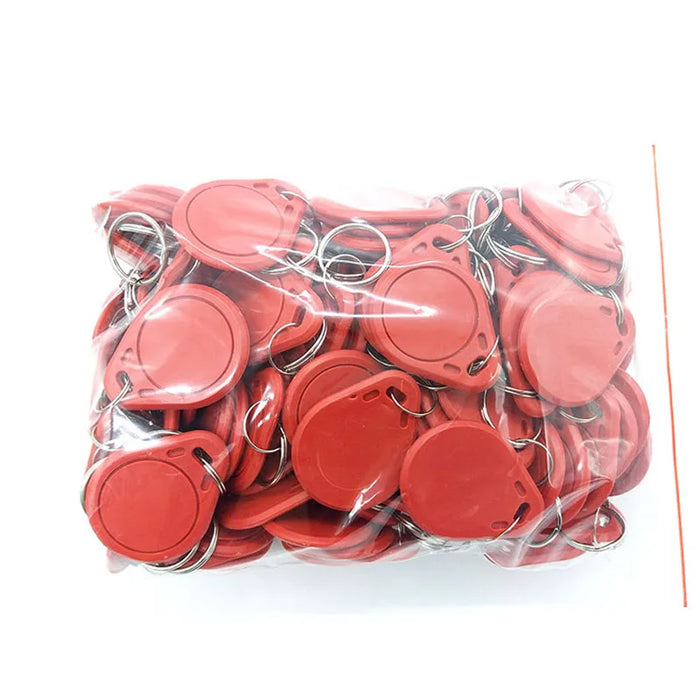 Portachiavi con tag RFID UID da 100 pezzi per blocco scrivibile da 13,56 MHz 0 HF ISO14443A utilizzato per copiare le carte