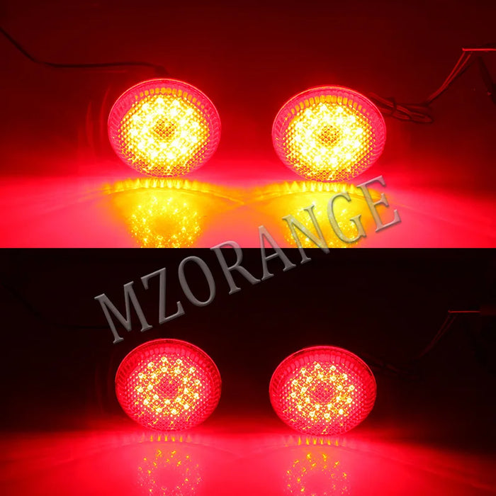 2 pezzi LED lampada di avvertimento arresto freno per Nissan/Qashqai/Trail per Toyota/Corolla coda paraurti posteriore riflettore fendinebbia super luminoso