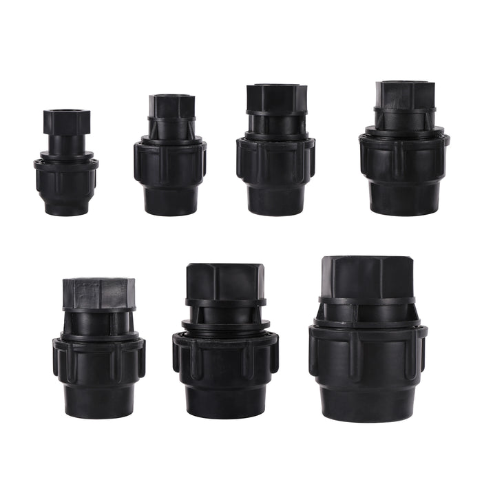 Collegamento rapido unidirezionale Tubo flessibile da 3/8" Connettore per tubo per irrigazione da giardino Attrezzi e attrezzature da giardinaggio Attrezzi agricoli 1 pz