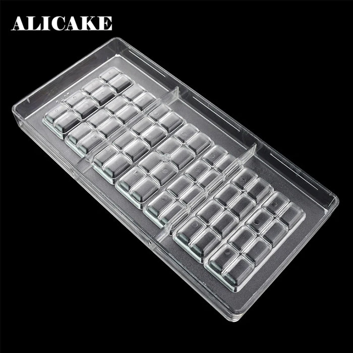 Stampo per cioccolato in policarbonato Stampi professionali per caramelle Bonbon Bar Stampo acrilico Dolciumi Cottura Pasticceria Utensili da forno