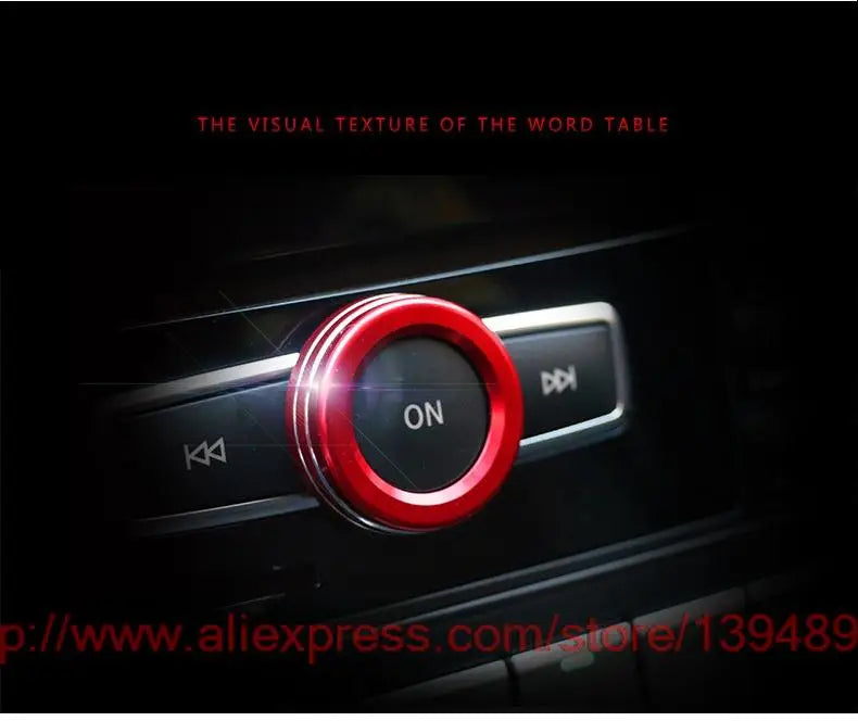 AngelguoguoCar Finestra di vetro ascensore button Trim Copertura autoadesivo per Mercedes Benz A/B/C(W204)/E(W212)/GLA /CLA/ GLK/ GLE-classe