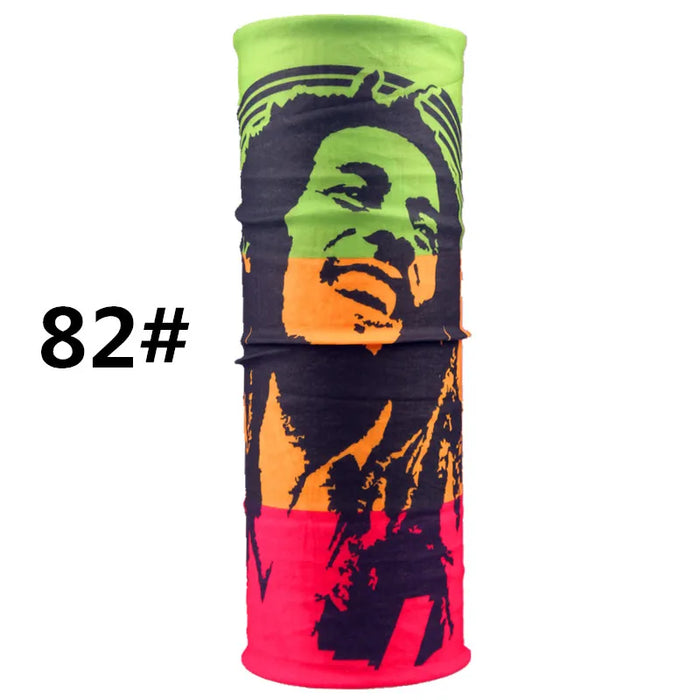 New Fashion Fascia per capelli Sciarpa Anello magico Collo Drago Bandana Varietà Turbante Cappuccio Multi funzione Tubolare senza cuciture per moto