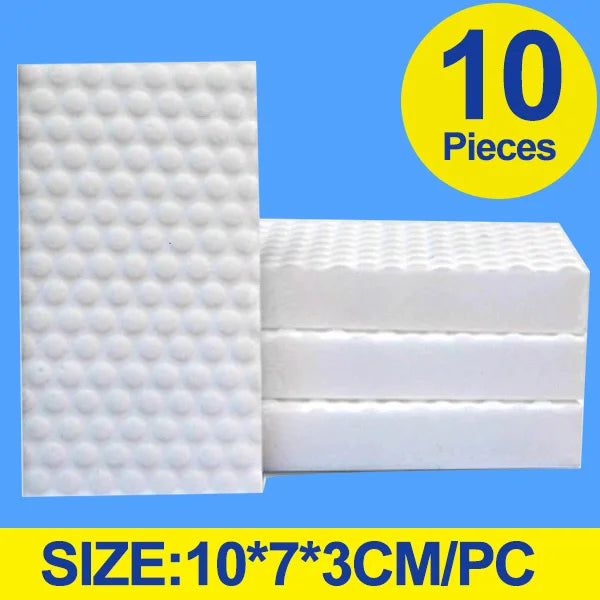 20/40/100 pz spugna compressa magica gomma detergente accessorio da cucina strumento melamina spugna lavastoviglie spazzola pulizia