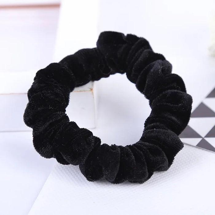 2022 nuovo Arrivo Velluto Elastico Corde Per Capelli Scrunchies Per Ragazze Senza Piega Legami Dei Capelli Accessori Per Capelli Delle Donne