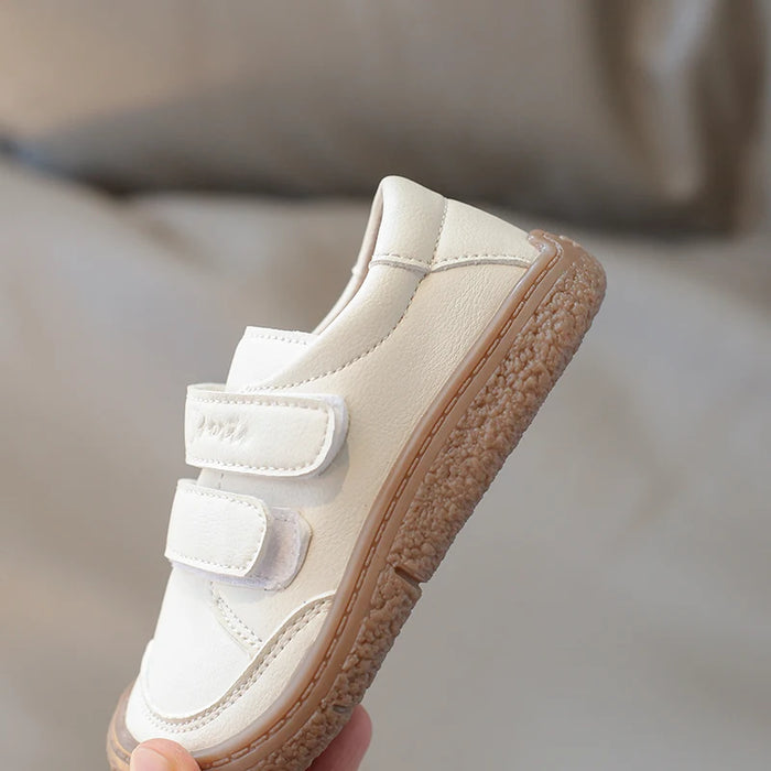 Primavera autunno neonate ragazzi scarpe Casual bambini Sneakers suola morbida antiscivolo neonato primi camminatori scarpe scarpe in pelle per bambini