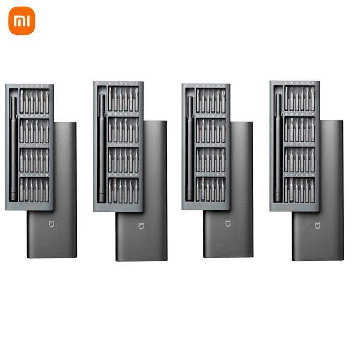 100% originale Xiaomi uso quotidiano cacciavite Kit Manua 24 punte magnetiche di precisione scatola di alluminio Set di cacciaviti fai da te Smart home