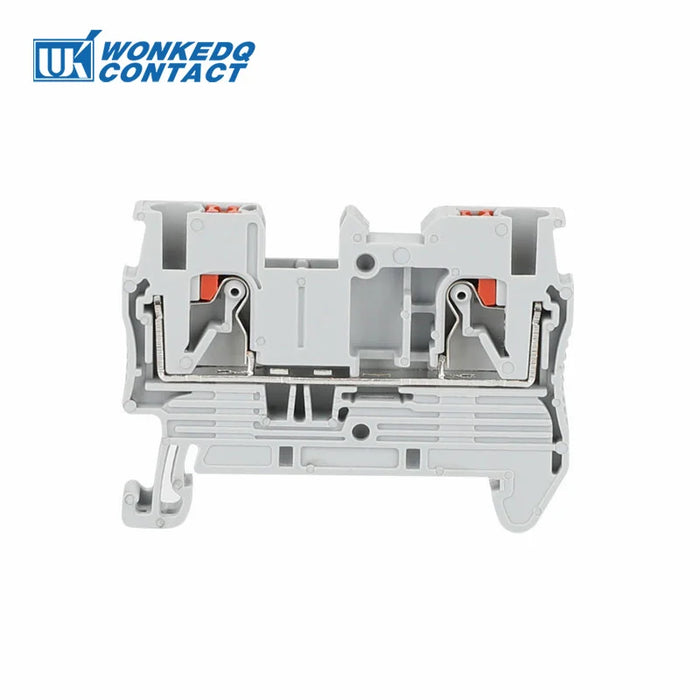 10 Pz PT 2.5 Push-in Terminale 2.5mm2 Cavo Connettore Elettrico Morsettiera Su Guida DIN Spina Striscia di Alimentazione PT2.5 PT-2.5