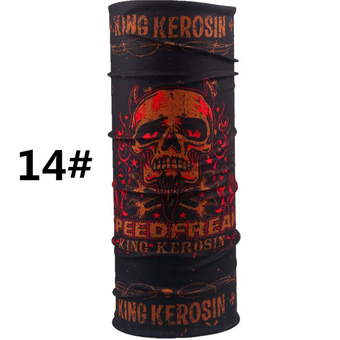 New Fashion Fascia per capelli Sciarpa Anello magico Collo Drago Bandana Varietà Turbante Cappuccio Multi funzione Tubolare senza cuciture per moto