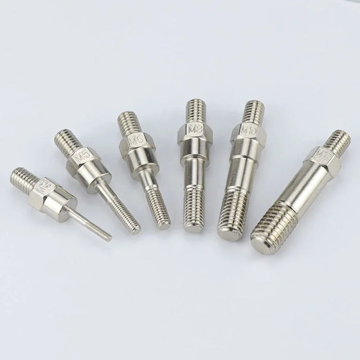 HIFESON Mano Rivetto Dado Pistola Parte Manuale Filettato Rivetto Testa Viti di Ricambio Tirare Asta Per BT-606 605 607 M3 M4 M5 M6 M8 M10 M12