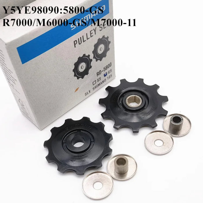 Set puleggia deragliatore posteriore Shimano 4700/5800/6800/R8000/M4000/M610/M6000/M7000/M780/M8000/6700/Deore/XT/SLX/Ultegra/105/GRX