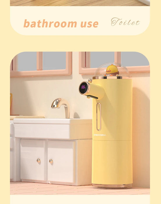 Dispenser automatico di schiuma di sapone Dispenser di sensori a infrarossi senza contatto bagno intelligente lavatrice a mano strumento di lavaggio a mano in schiuma