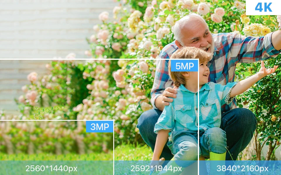 ZOSI 8CH POE Kit di videosorveglianza 4K 8MP 5MP Super HD Telecamere IP esterne AI Starlight Visione notturna Sistema di telecamere di sicurezza CCTV