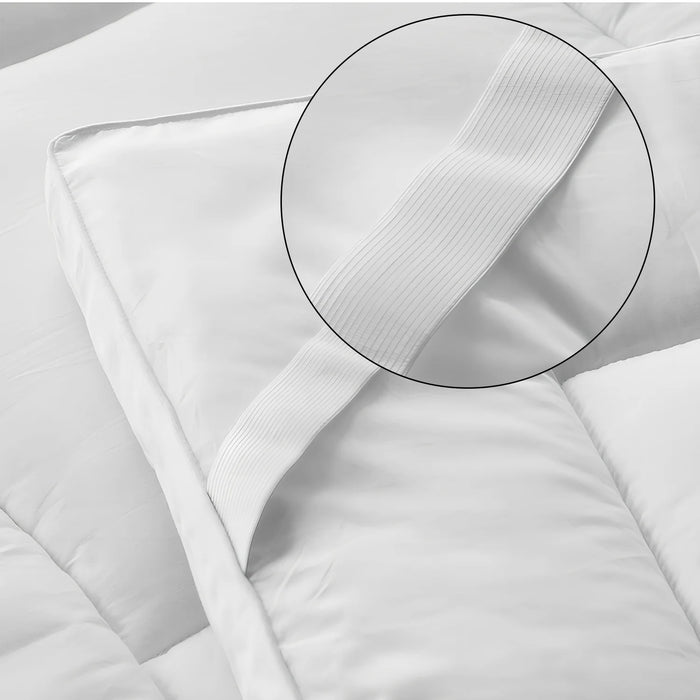 Materasso addensato, cuscino morbido in fibra 3D, materasso per camera da letto domestica, materasso antiscivolo con fascia, dimensioni multiple opzionali