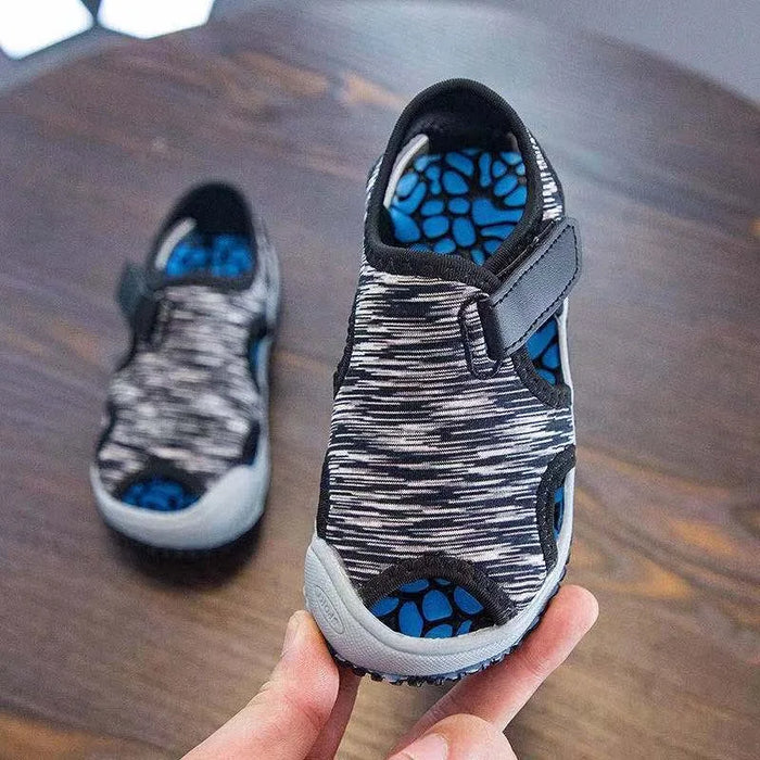 Estate neonate ragazzi sandali bambini sandali da spiaggia fondo morbido scarpe antiscivolo per bambini scarpe da esterno anticollisione