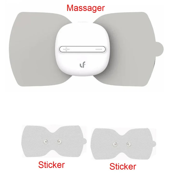 LF magic touch Mini Health Body Massager Magic Massage Touth Sticker 5 modalità di funzionamento con confezione regalo LERAVAN