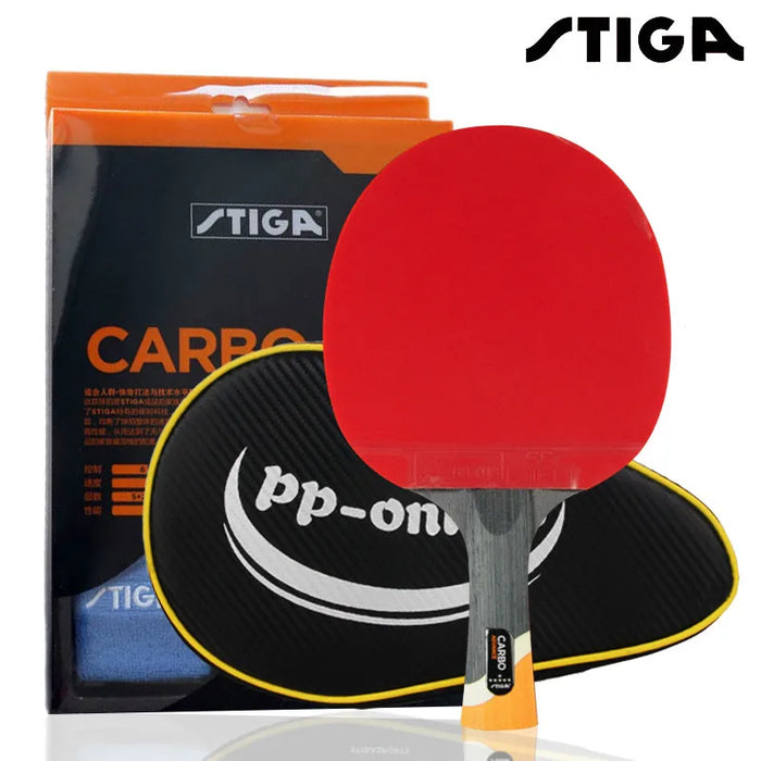 Racchetta da ping pong professionale STIGA Carbon 6 STARS per racchette offensive racchetta sportiva racchetta da ping pong brufoli in