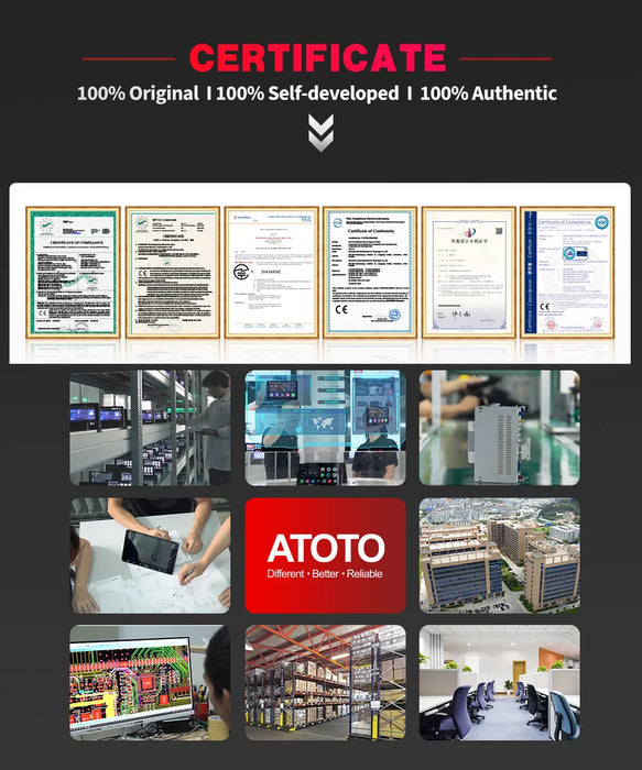 ATOTO 44 f5 44 f8 volante senza fili telecomando cinturino dell'orologio cinturino per autoradio schermo Stereo lettore multimediale unità principale