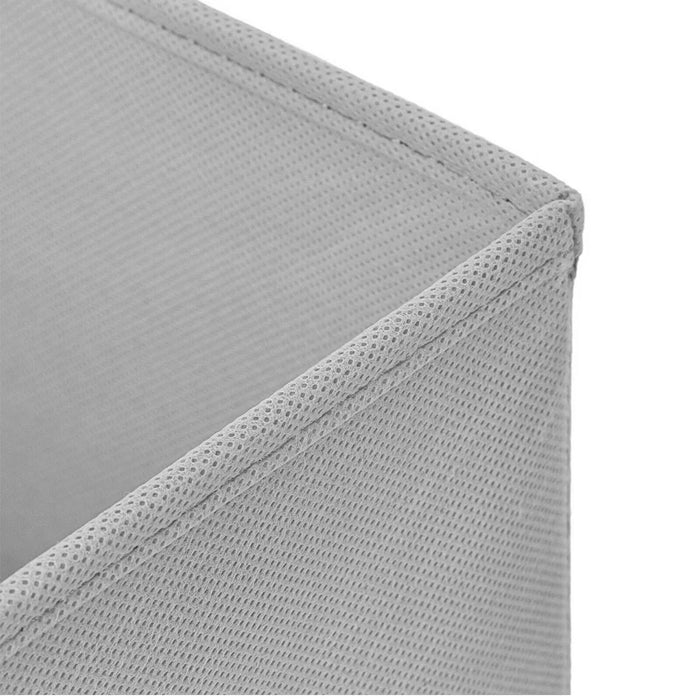 4 pezzi/8 pezzi scatola portaoggetti pieghevole armadio in tessuto organizzatore di immagazzinaggio per abbigliamento intimo calzino giocattolo cosmetici articoli vari