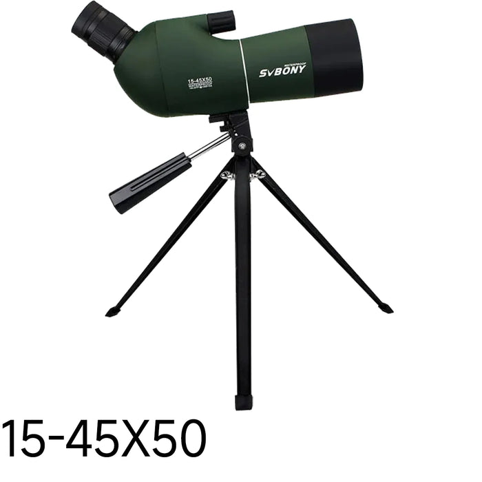 Svbony SV28 Cannocchiale 50/60/70/80mm Zoom potente con treppiede impermeabile, attrezzatura da campeggio, tiro al bersaglio, osservazione degli uccelli