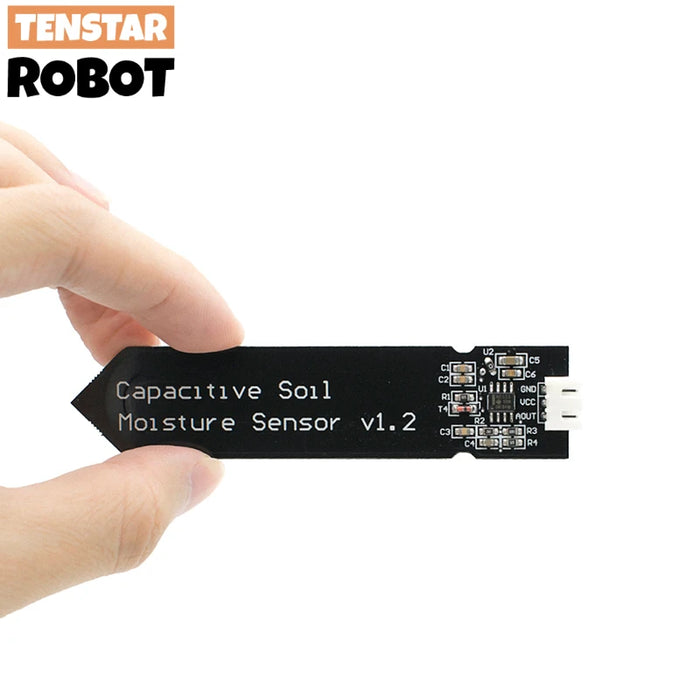 Modulo sensore capacitivo di umidità del suolo V1.2 Cavo analogico ad ampio voltaggio resistente alla corrosione