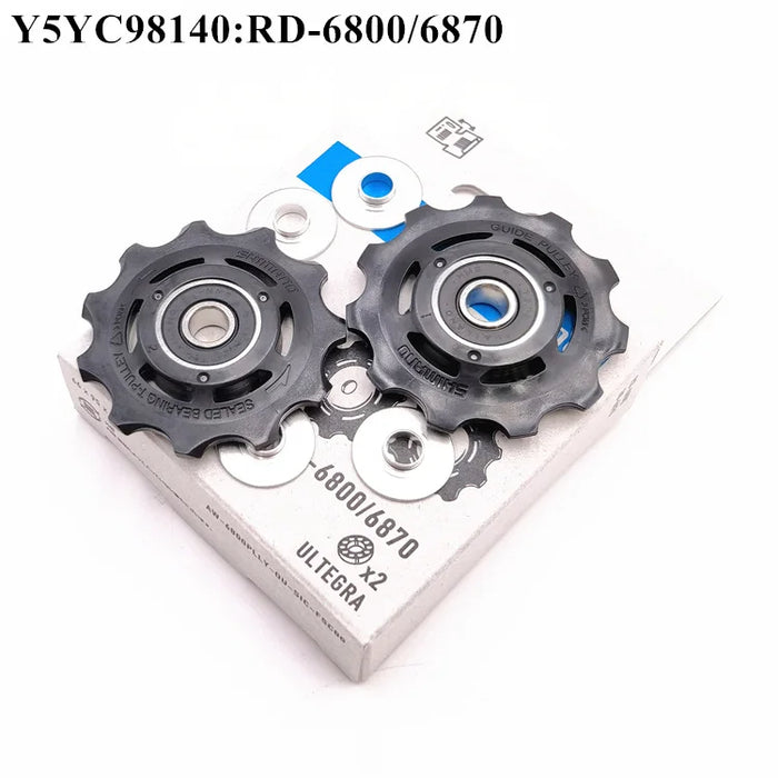 Set puleggia deragliatore posteriore Shimano 4700/5800/6800/R8000/M4000/M610/M6000/M7000/M780/M8000/6700/Deore/XT/SLX/Ultegra/105/GRX