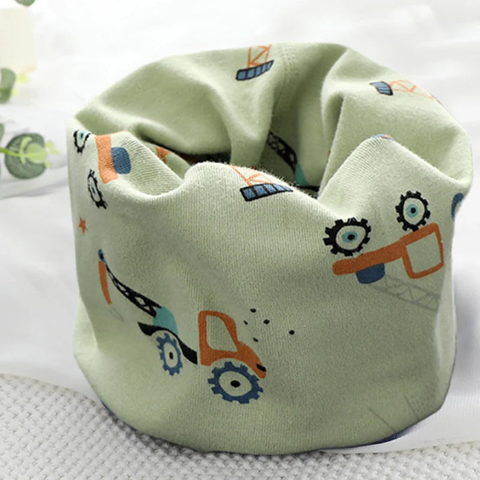 2024 Nuova Primavera Autunno Bambini Sciarpa Moda Bambini Bambino Sciarpa di cotone Ragazzi Ragazze O Ring Sciarpa Bambini Collare Bambino Sciarpa al collo