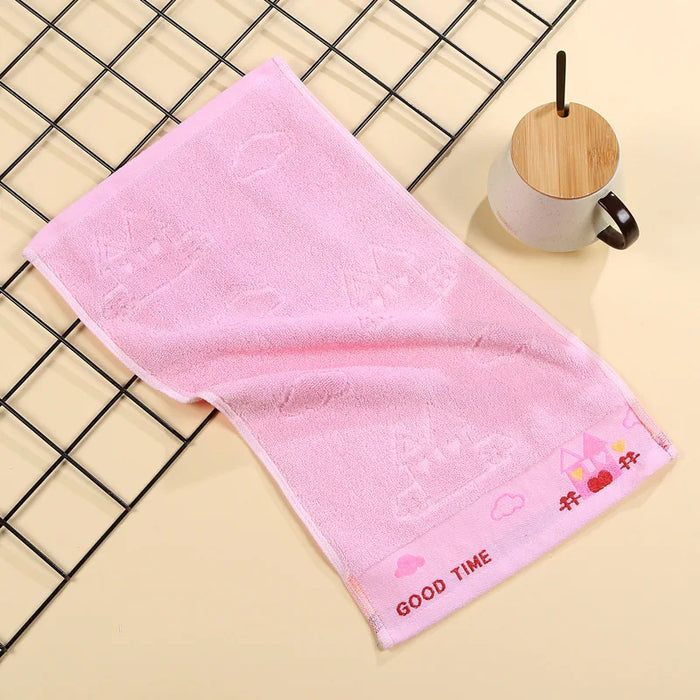 Asciugamano da bagno per bambini in morbido cotone asciugamano per il viso animale del fumetto asciugamano assorbente per bambini asciugamano assorbente per bambini 50x25cm