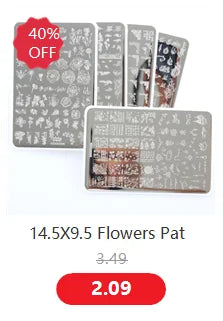 1Pc Nail Art Stamp Plate linea geometrica stampa fai da te piastra immagine 6*12CM piastra per timbratura unghie Stencil in lamiera di acciaio inossidabile JR-030