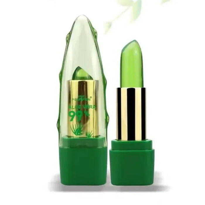 Nuovo Batom 99% ALOE VERA Cambiamento di temperatura naturale Gelatina di colore Rossetto Idratante a lunga durata Nutriente Lip tBalm Trucco